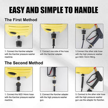 Load image into Gallery viewer, High-Pressure Water Gun with Nozzles for Car Wash