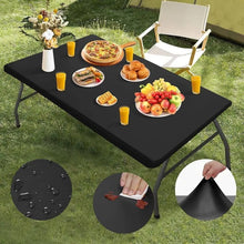 Load image into Gallery viewer, Elastic Fitted Tablecloth