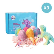 Load image into Gallery viewer, Kids Dinosaur Egg Bath Bombs