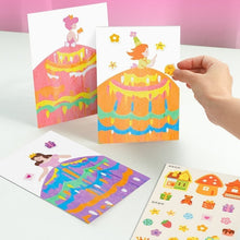 Load image into Gallery viewer, Creative Rainbow Scratch Art Postcard Set for Kids