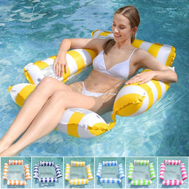 Inflatable Hammock Pool Floating Chair for Adult