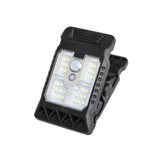 Load image into Gallery viewer, USB &amp; Solar Powered Motion Sensor Clip Lights