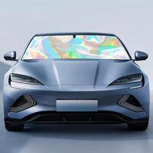 Load image into Gallery viewer, Foldable Reflective Car Windshield Sunshade – Heat Insulation &amp; UV Protection for Front Window