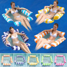 Load image into Gallery viewer, New Inflatable Hammock Pool Floating Chair for Adult