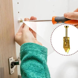 Self-Drilling Drywall Expansion Anchors with Screws