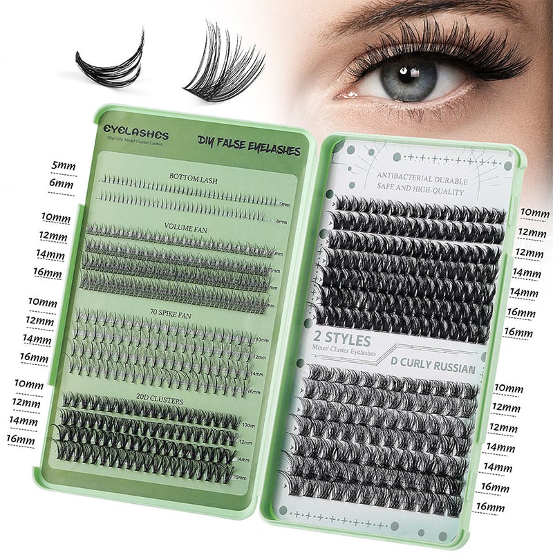 DIY Lashes Clusters Invisible Band