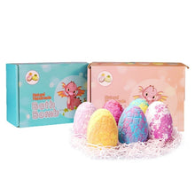 Load image into Gallery viewer, Kids Dinosaur Egg Bath Bombs