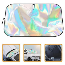 Load image into Gallery viewer, Foldable Reflective Car Windshield Sunshade – Heat Insulation &amp; UV Protection for Front Window