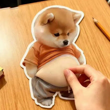 Load image into Gallery viewer, Chubby Shiba Inu Anti-Collision Sticker
