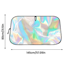 Load image into Gallery viewer, Foldable Reflective Car Windshield Sunshade – Heat Insulation &amp; UV Protection for Front Window