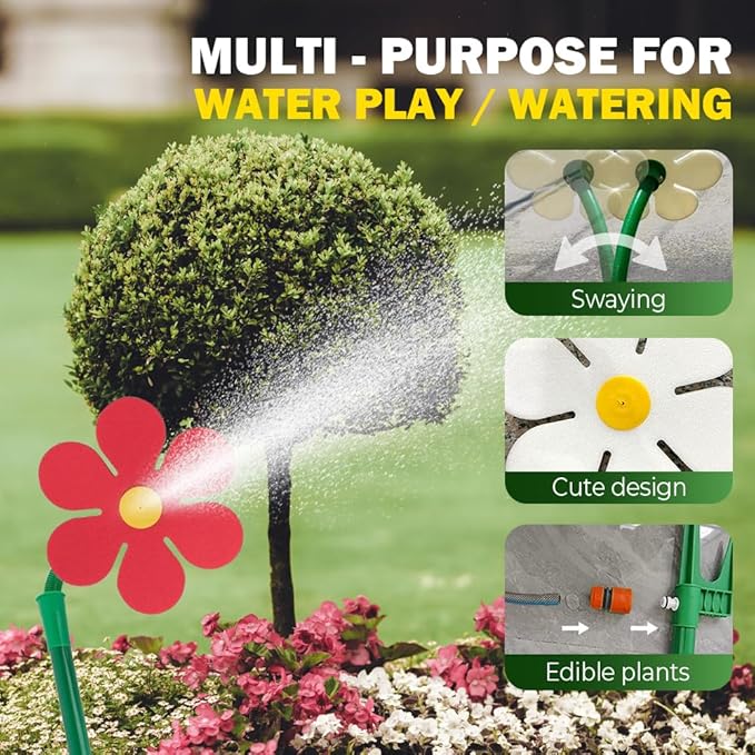 Outdoor Sunflower Garden Sprinkler