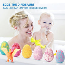 Load image into Gallery viewer, Kids Dinosaur Egg Bath Bombs