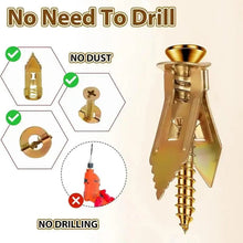 Load image into Gallery viewer, Self-Drilling Drywall Expansion Anchors with Screws