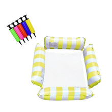 Load image into Gallery viewer, New Inflatable Hammock Pool Floating Chair for Adult