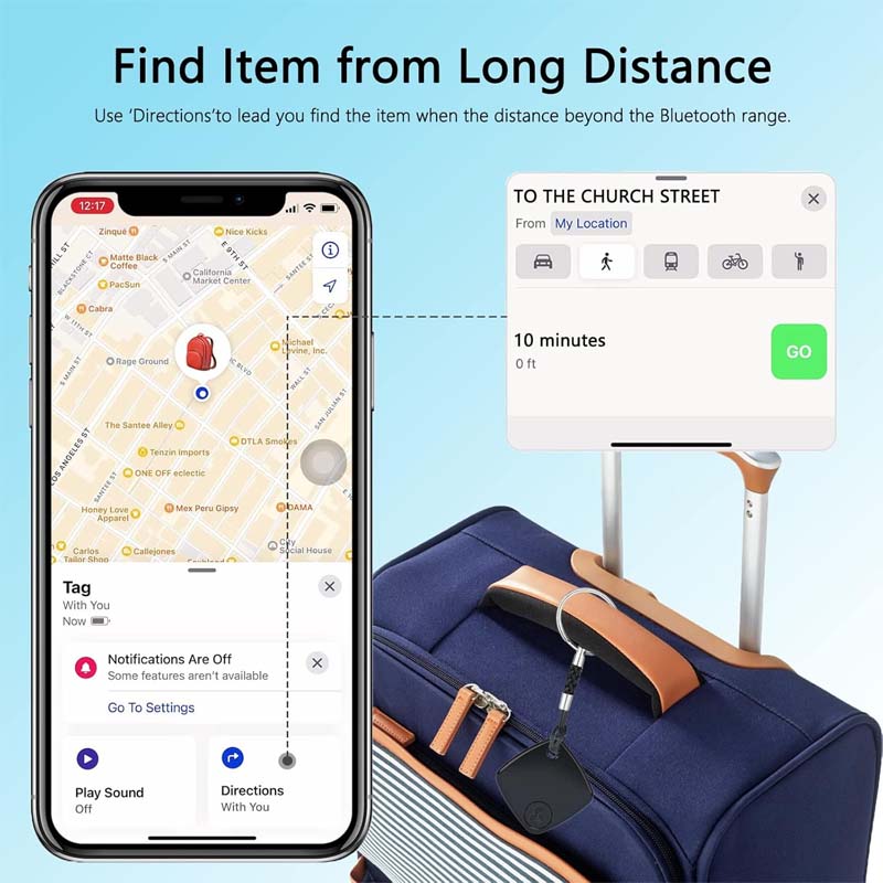 Smart Anti-Lost Bluetooth Tracker