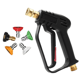 High-Pressure Water Gun with Nozzles for Car Wash
