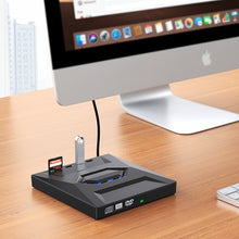 Load image into Gallery viewer, 7-in-1 External USB DVD Drive &amp; Blu-ray Player