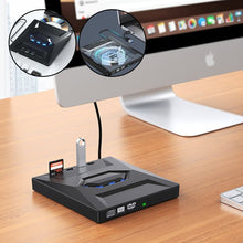 Load image into Gallery viewer, 7-in-1 External USB DVD Drive &amp; Blu-ray Player