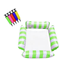 Load image into Gallery viewer, New Inflatable Hammock Pool Floating Chair for Adult