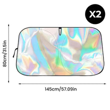 Load image into Gallery viewer, Foldable Reflective Car Windshield Sunshade – Heat Insulation &amp; UV Protection for Front Window
