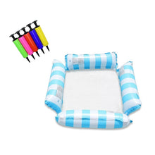 Load image into Gallery viewer, New Inflatable Hammock Pool Floating Chair for Adult