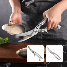 Load image into Gallery viewer, Stainless Steel Bone-Cut Kitchen Scissors