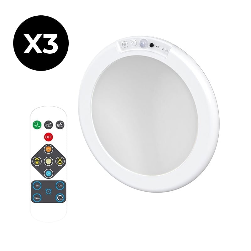Rechargeable LED Magnetic Motion Sensor Ceiling Lamp