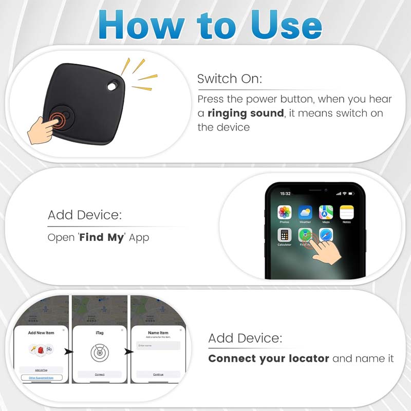 Smart Anti-Lost Bluetooth Tracker