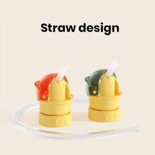 Load image into Gallery viewer, Kids Water Bottle Spout Conversion Cap with Straw