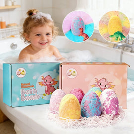 Kids Dinosaur Egg Bath Bombs