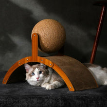 Load image into Gallery viewer, Cat Scratching Ball on Stand