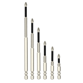 High-Magnetic Screwdriver Drill Bit Set
