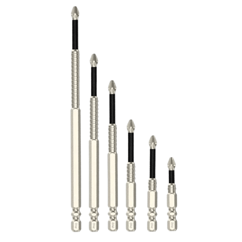 High-Magnetic Screwdriver Drill Bit Set