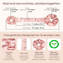 Load image into Gallery viewer, Multi-function Satin Heatless Hair Curler &amp; Hair Tie Non