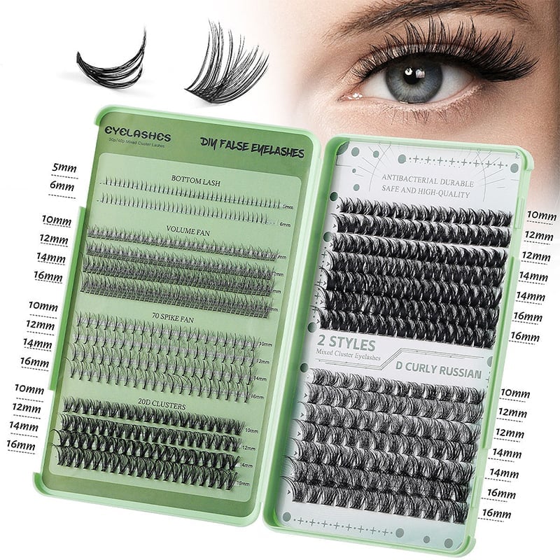 DIY Lashes Clusters Invisible Band