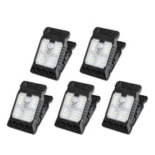 Load image into Gallery viewer, USB &amp; Solar Powered Motion Sensor Clip Lights