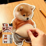 Chubby Shiba Inu Anti-Collision Sticker