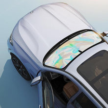 Load image into Gallery viewer, Foldable Reflective Car Windshield Sunshade – Heat Insulation &amp; UV Protection for Front Window