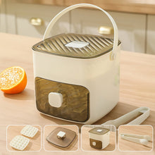 Load image into Gallery viewer, Handled Press-Type Ice Cube Tray (Double-Layer)