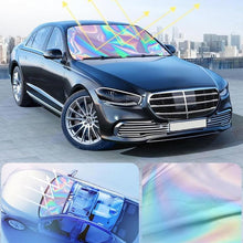 Load image into Gallery viewer, Foldable Reflective Car Windshield Sunshade – Heat Insulation &amp; UV Protection for Front Window