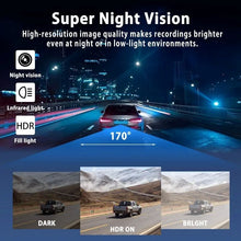 Load image into Gallery viewer, Full View Car Dashcam System