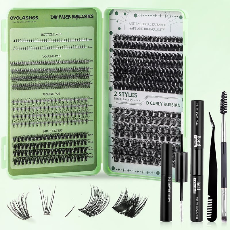 DIY Lashes Clusters Invisible Band