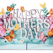 Load image into Gallery viewer, 3D Butterfly Mother’s Day Pop-Up Card