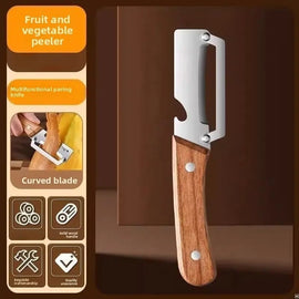 Kitchen Multi-Function Stainless Steel Thickened Fruit Peeler Knife