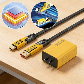 120W Dual USB & Dual Type-C Fast Charger