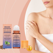 Load image into Gallery viewer, Organic Golden Castor Oil Roll-On with Rose Quartz