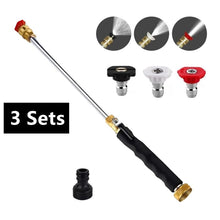 Load image into Gallery viewer, Garden Hose Nozzle High-Pressure Washer with 3 High-Pressure Nozzles