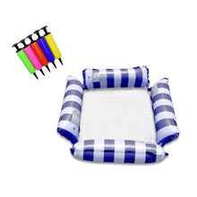 Load image into Gallery viewer, New Inflatable Hammock Pool Floating Chair for Adult