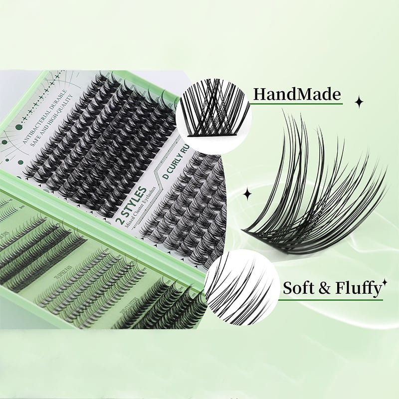DIY Lashes Clusters Invisible Band