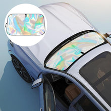 Load image into Gallery viewer, Foldable Reflective Car Windshield Sunshade – Heat Insulation &amp; UV Protection for Front Window